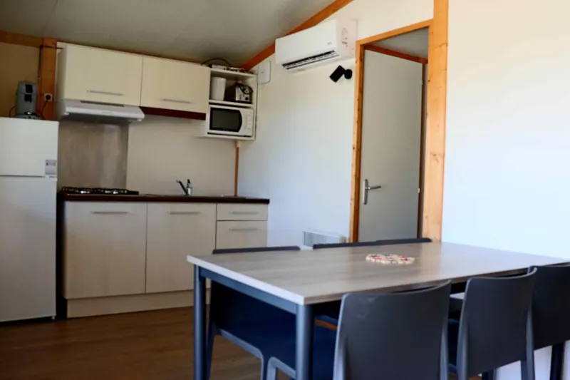 Chalet 35M² Confort - 3 Chambres + Terrasse Intégrée + Tv + Vue Lac