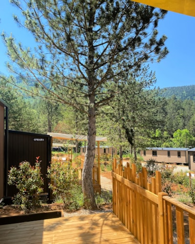 Cottage 33m² Confort - 2 bedrooms + Half-covered terrace + TV + 2 bathrooms + Lake view