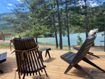 Villa 58m² Confort - 1 bedroom + lake view terrace + TV