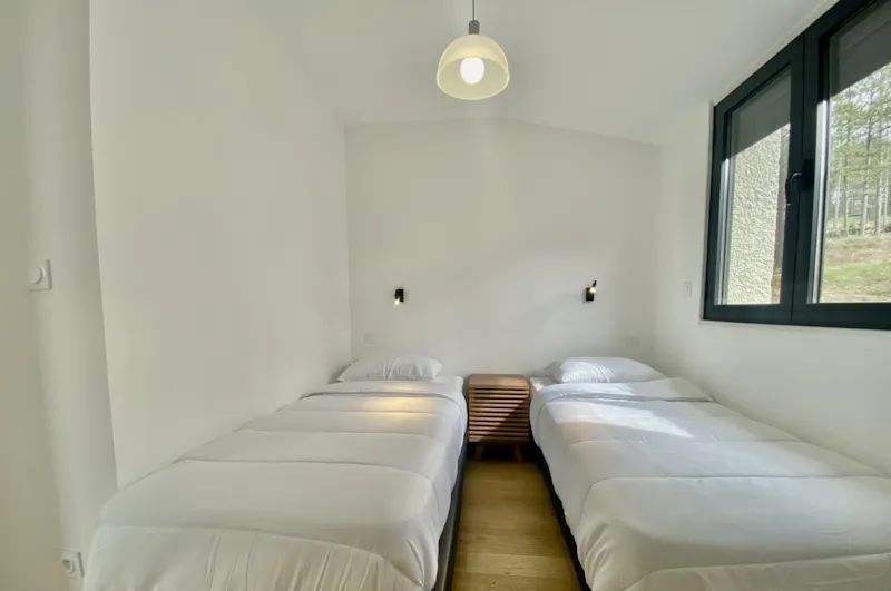 Villa 116M² Premium - 3 Chambres + Terrasse Vue Lac + Tv + 2Sdb + Spa + Lv