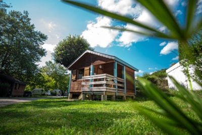 Chalet Malin 13m² - 1 bedroom - with toilet - shower at the campsite sanitary block - — 2