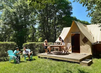 Mietunterkunft - Lodge 26M² - - Camping Beau Rivage