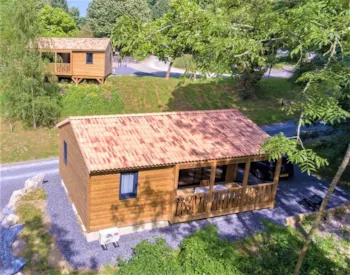 Mietunterkunft - Chalet Premium 38M² - 3 Zimmer - - Camping Beau Rivage