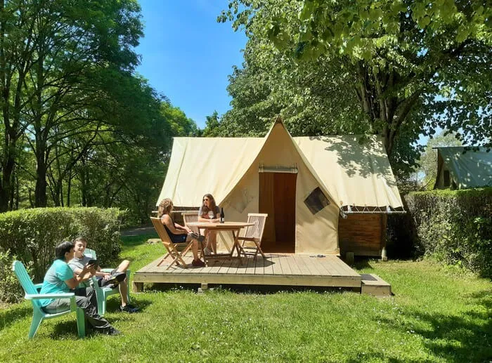Location - Tente Pélerins /Randonneurs Lit A - Camping Beau Rivage