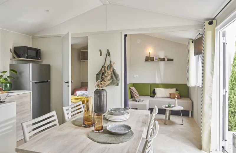 Mobil Home G Confort - 27M²  2 Chambres (Clim, Tv, Lv) -