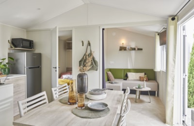 Mobile Home Prestige - 27m² - 2 bedrooms (A/C, TV, dishwasher) - — 4