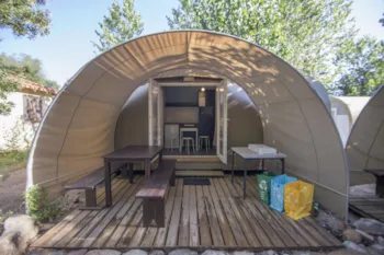 Huuraccommodatie(s) - Lodge Tent Cocò - Campeggio Villaggio Sos Flores