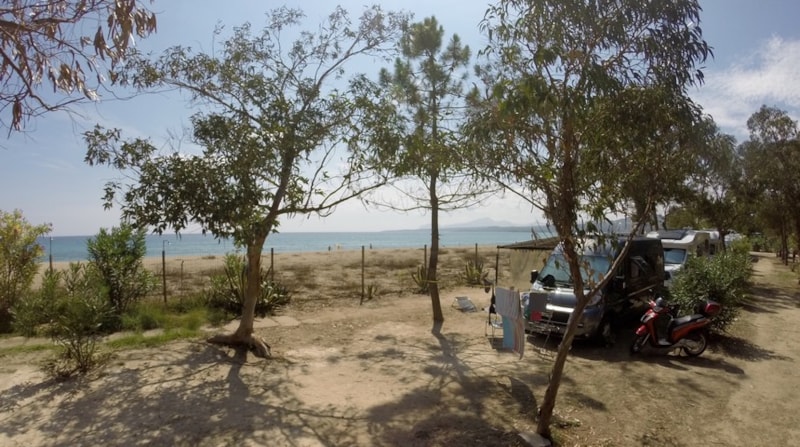 Kampeerplaatsen aan zee