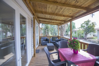 Deluxe Mobile Home (6 beds - bathroom french style) — 2