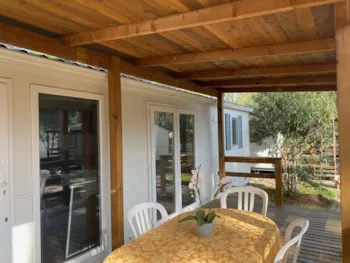 Huuraccommodatie(s) - De Luxe Pineta Stacaravans Type B - Campeggio Villaggio Sos Flores