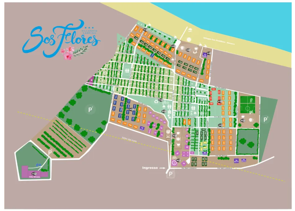 Campeggio Villaggio Sos Flores