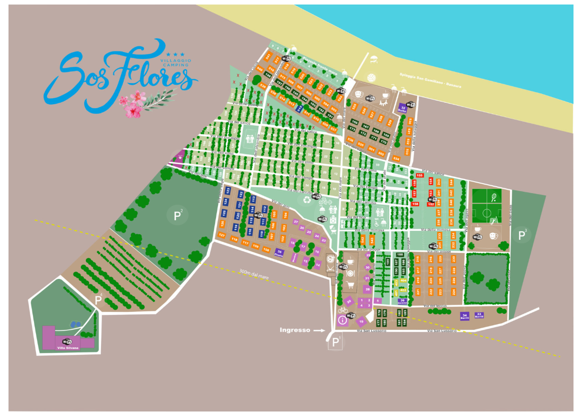 Campeggio Villaggio Sos Flores — Photo 3