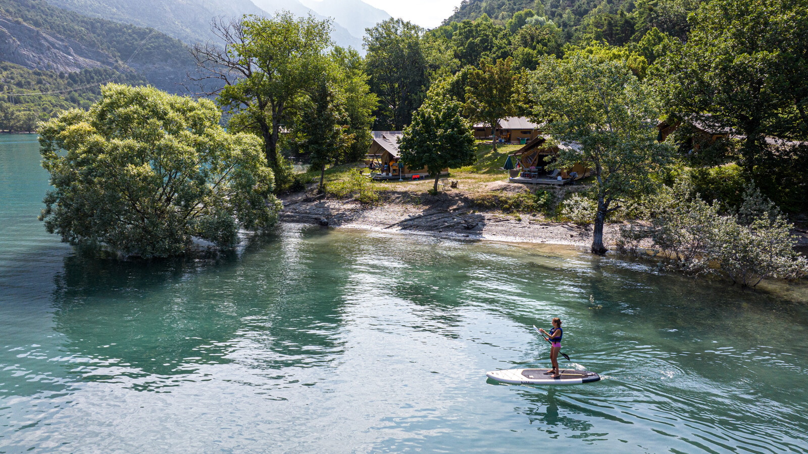 Huttopia Lac de Serre Ponçon — Foto 1