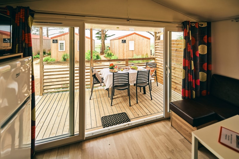 Stacaravan Grand Confort - 27 m² - 2 slaapkamers