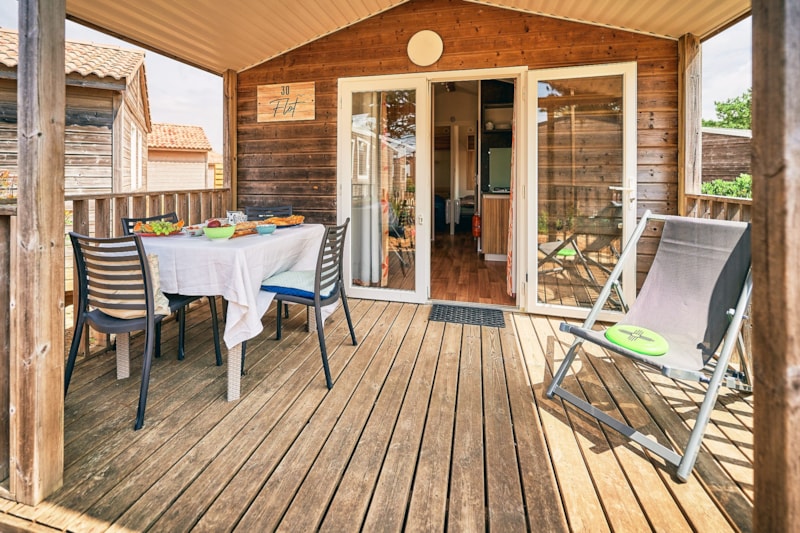 Stacaravan Confort + - 22 m² - 2 slaapkamers