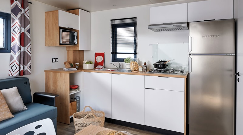 Stacaravan Grand Confort - 22 m² - 1 slaapkamer