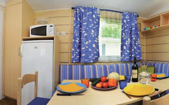Stacaravan Confort - 27 m² - 2 slaapkamers