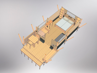 CANVAS LODGES: ELEVATION