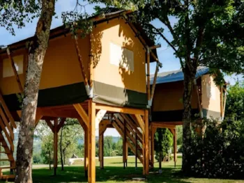 Mietunterkunft - Elevation Lodge - Camping l'Air du Temps