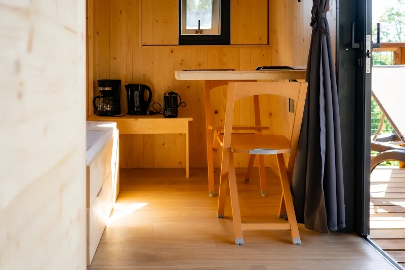 Chalet/Cabane 2 Personnes Premium Sur Pilotis