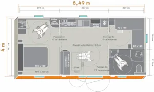 Locatif - Stacaravan Véneon - RCN Belledonne