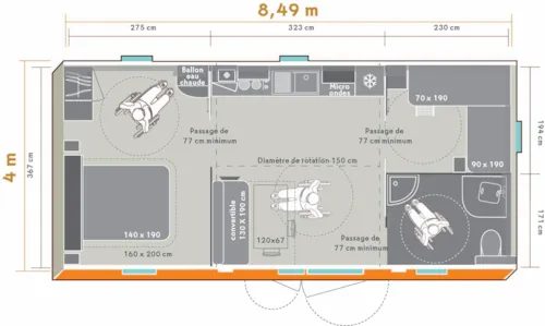 Location - Mobil-Home Véneon - image n°1 - RCN Belledonne