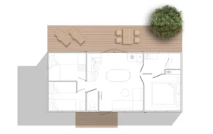 Locatif - Winterstacaravan Laffrey - RCN Belledonne