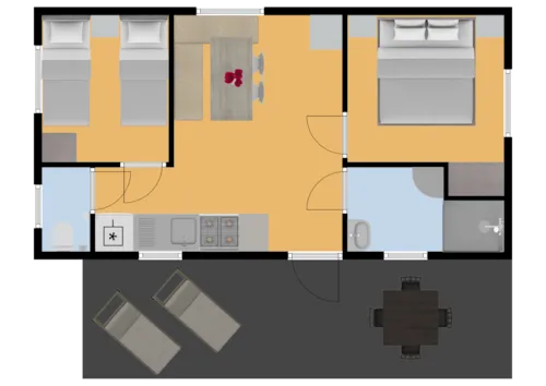 Location - Mobil-Home Besson - image n°8 - RCN Belledonne