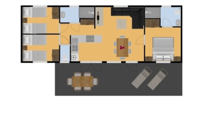 Mobile-home Muzelle (2 bathrooms)