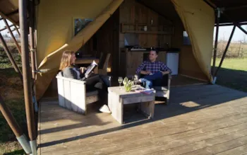 Huuraccommodatie(s) - Luxe Tent Xl - Hoeve Linnerveld
