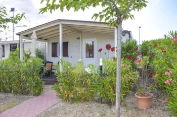 Huuraccommodatie(s) - Driekamerstacaravan Papaveri - Heliopolis Camping & Village