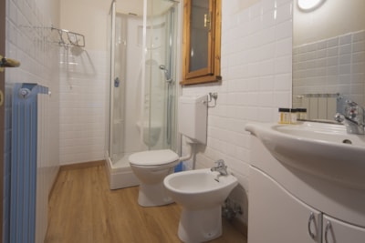 House three-roomed with 2 bathrooms
