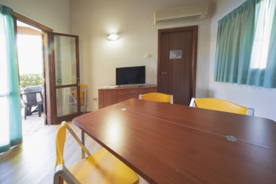House three-roomed with 2 bathrooms