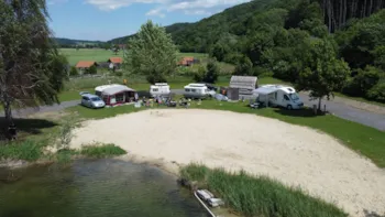 Stellplatz - Stellplatz Direkt Am Sandstrand | Ohne Hunde - Pielachtal Camping