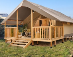 Huuraccommodatie(s) - Lodge 2 Slaapkamers - Camping du Vieux Moulin