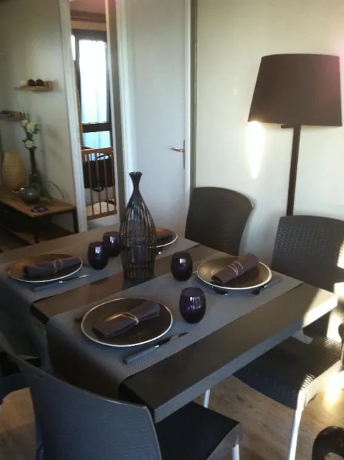 Location - Chalet Sekoya Premium 35M² - 2 Chambres + Terrasse 17M² + Plancha + Tv + Lave-Vaisselle - - image n°3 - Flower Camping  A La Rencontre du Soleil