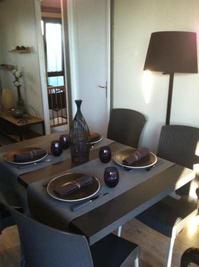Sekoya Premium Chalet 35m² - 2 bedrooms + 17m² terrace + plancha grill + TV + Dishwasher -