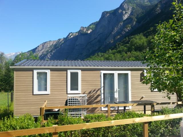 Location - Mobilhome Confort Belledonne 3 Chambres 6 Personnes 32M² - Camping Sites et Paysages a la Rencontre du Soleil