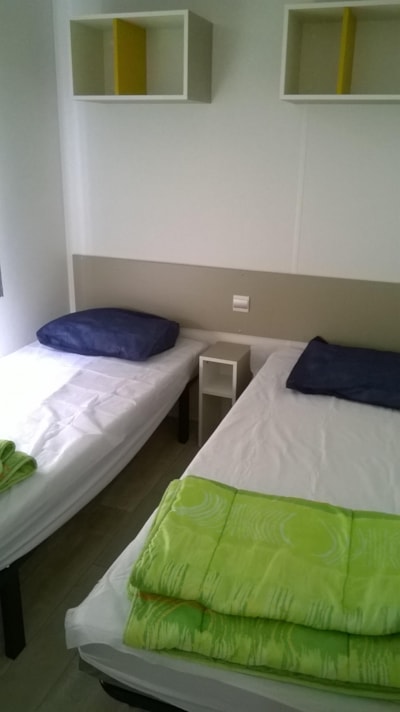 Mobile Home Belledonne Comfort 32m² - 3 bedrooms + uncovered terrace + plancha -