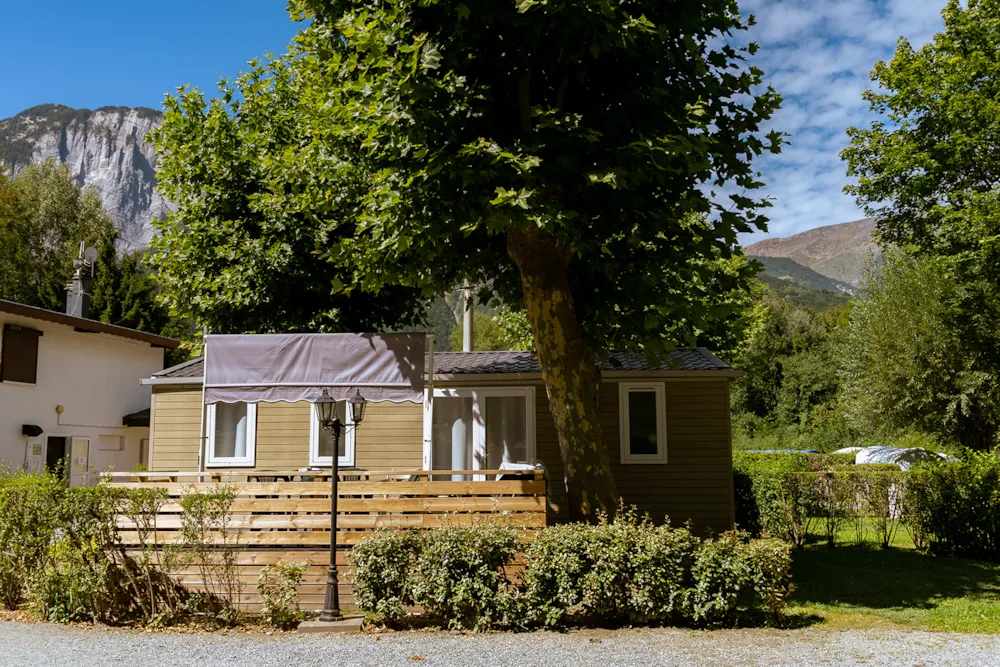 Huuraccommodatie(s) - Mobilhome Belledonne Premium 32 M² - 3 Slaapkamers + Onoverdekt Terras + Plancha + Vaatwasser - - Flower Camping  A La Rencontre du Soleil