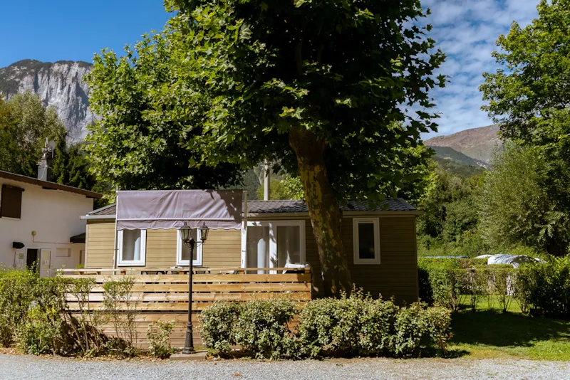 Mobil-Home Belledonne Premium 32M² - 3 Chambres + Terrasse Non Couverte + Plancha + Lave-Vaisselle -