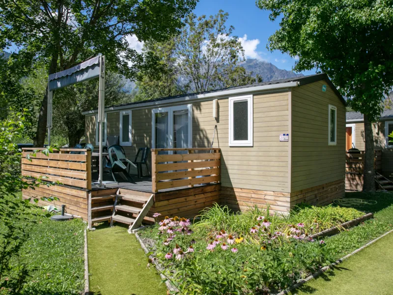 Mobil-Home Belledonne Confort 32M² - 3 Chambres + Terrasse Non Couverte + Plancha -