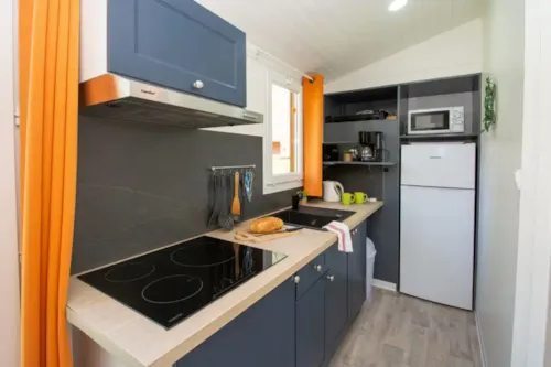 Mietunterkunft - Mobilheim Missouri Komfort 26 M² - 2 Schlafzimmer + Terrasse + Plancha - - image n°3 - Flower Camping  A La Rencontre du Soleil