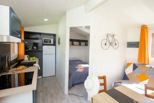 Mietunterkunft - Mobilheim Missouri Komfort 26 M² - 2 Schlafzimmer + Terrasse + Plancha - - image n°4 - Flower Camping  A La Rencontre du Soleil