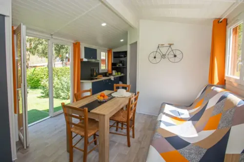 Mietunterkunft - Mobilheim Missouri Komfort 26 M² - 2 Schlafzimmer + Terrasse + Plancha - - image n°5 - Flower Camping  A La Rencontre du Soleil