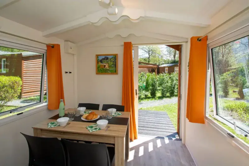 Roulotte Les Ecrins Standard 17M² - 1 Chambre + Plancha -