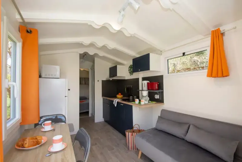 Roulotte Arizona Confort 17M² - 1 Chambre + Plancha -