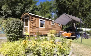 Locatif - Planwagen Arizona Komfort 17 m² - 1 Schlafzimmer + plancha - - Flower Camping  A La Rencontre du Soleil