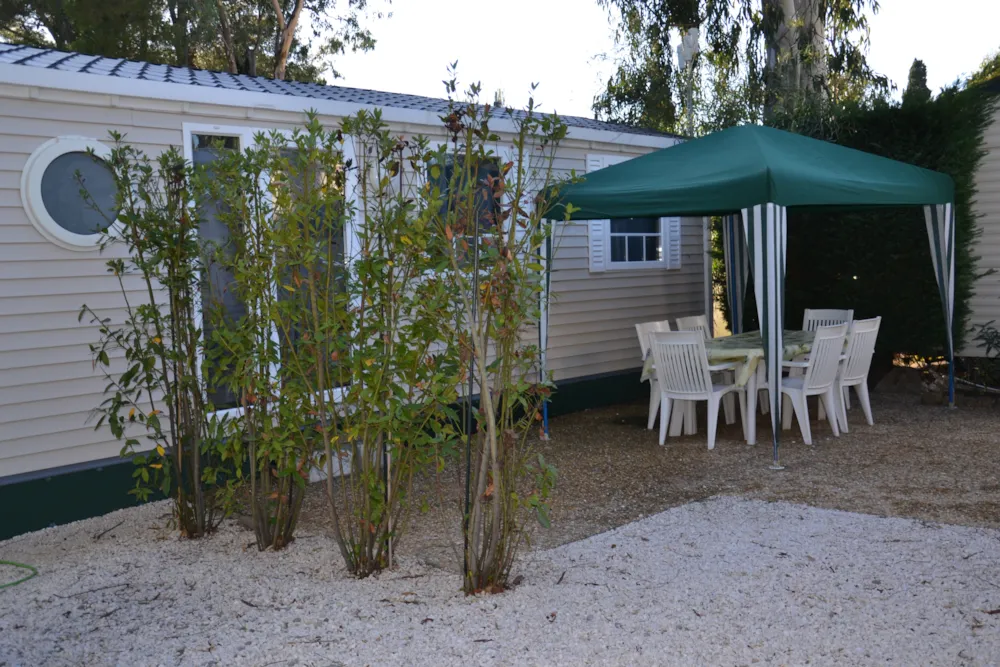 Location - Mobil-Home 'Confort' 3 Chambres - Camping Parc Valrose