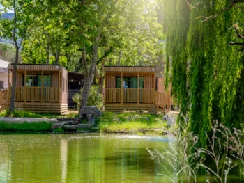 Mietunterkunft - Cottage Next Xl Loggia Laguna - Trasimeno Glamping Resort